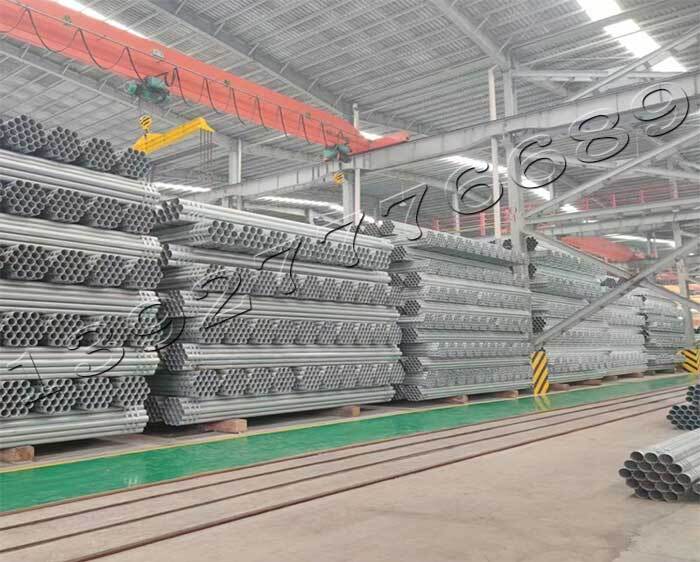 鍍鋅管廠房內景 鍍鋅管廠房內景